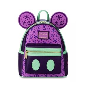 Disney Parks Loungefly Mad Hatter Mini Backpack